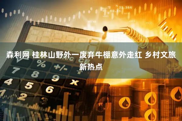 森利网 桂林山野外一废弃牛棚意外走红 乡村文旅新热点